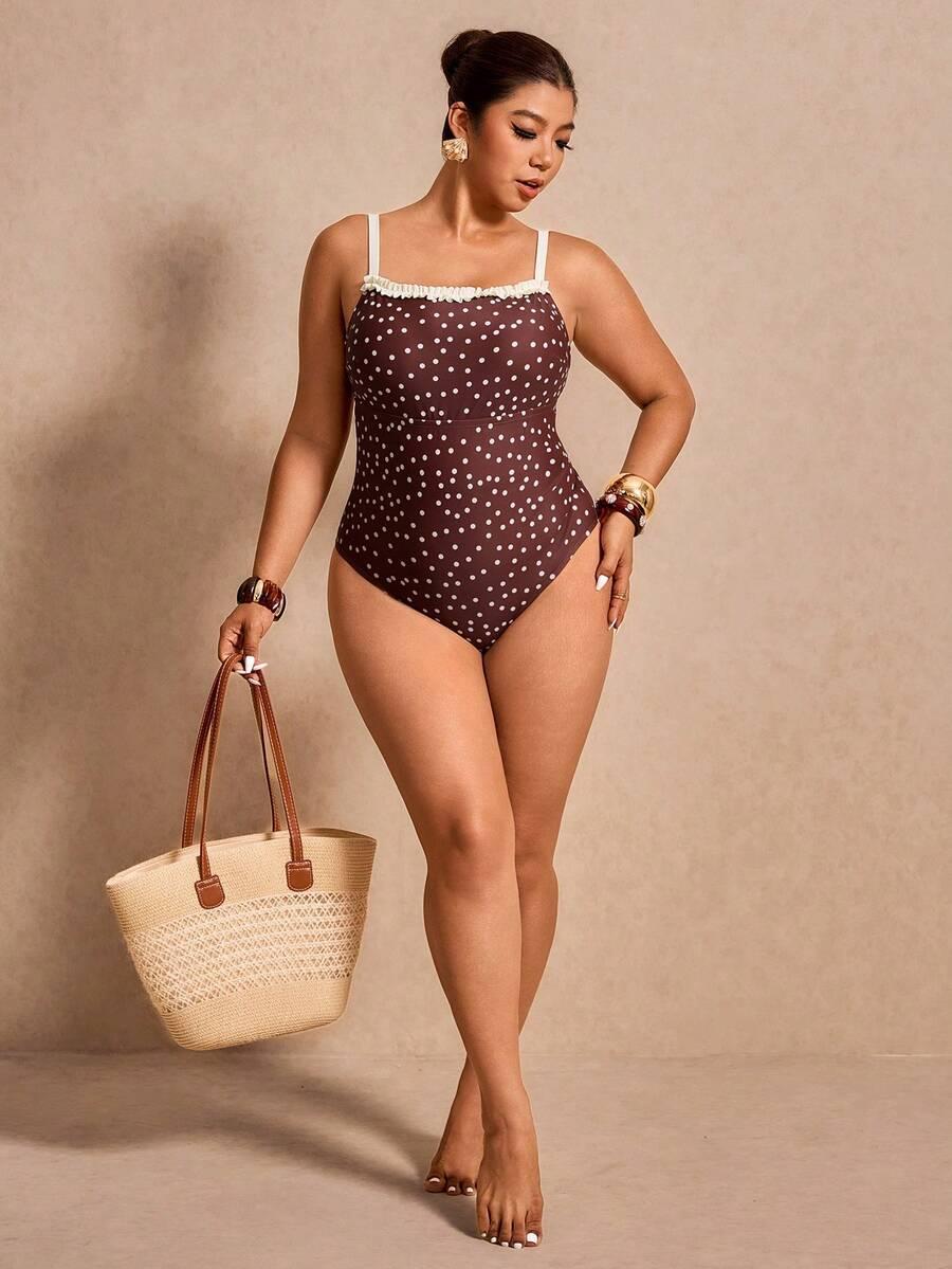 SHEIN JEDNOCZĘŚCIOWY STRÓJ KĄPIELOWY S09__46
