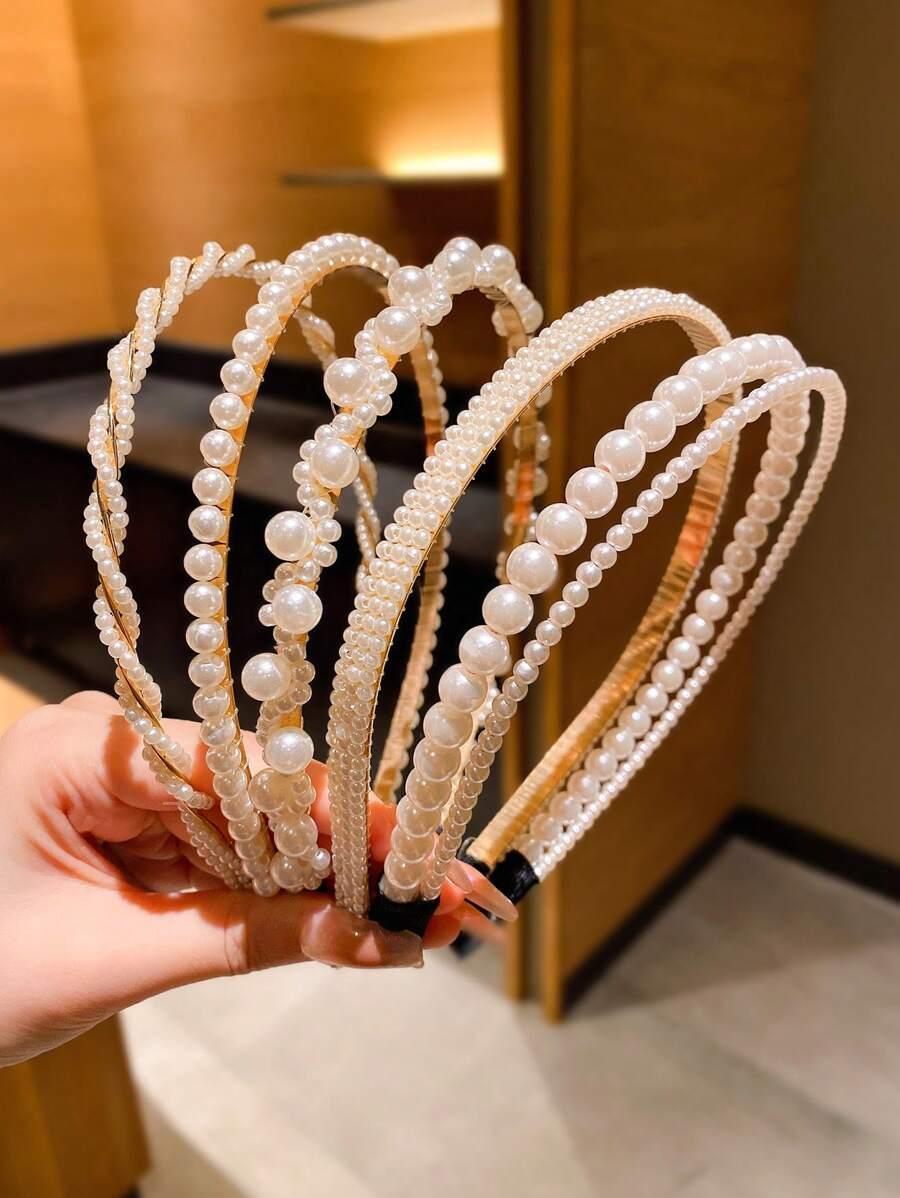 SHEIN OPASKA NA GŁOWĘ ZDOBIENIE S07__5-PACK