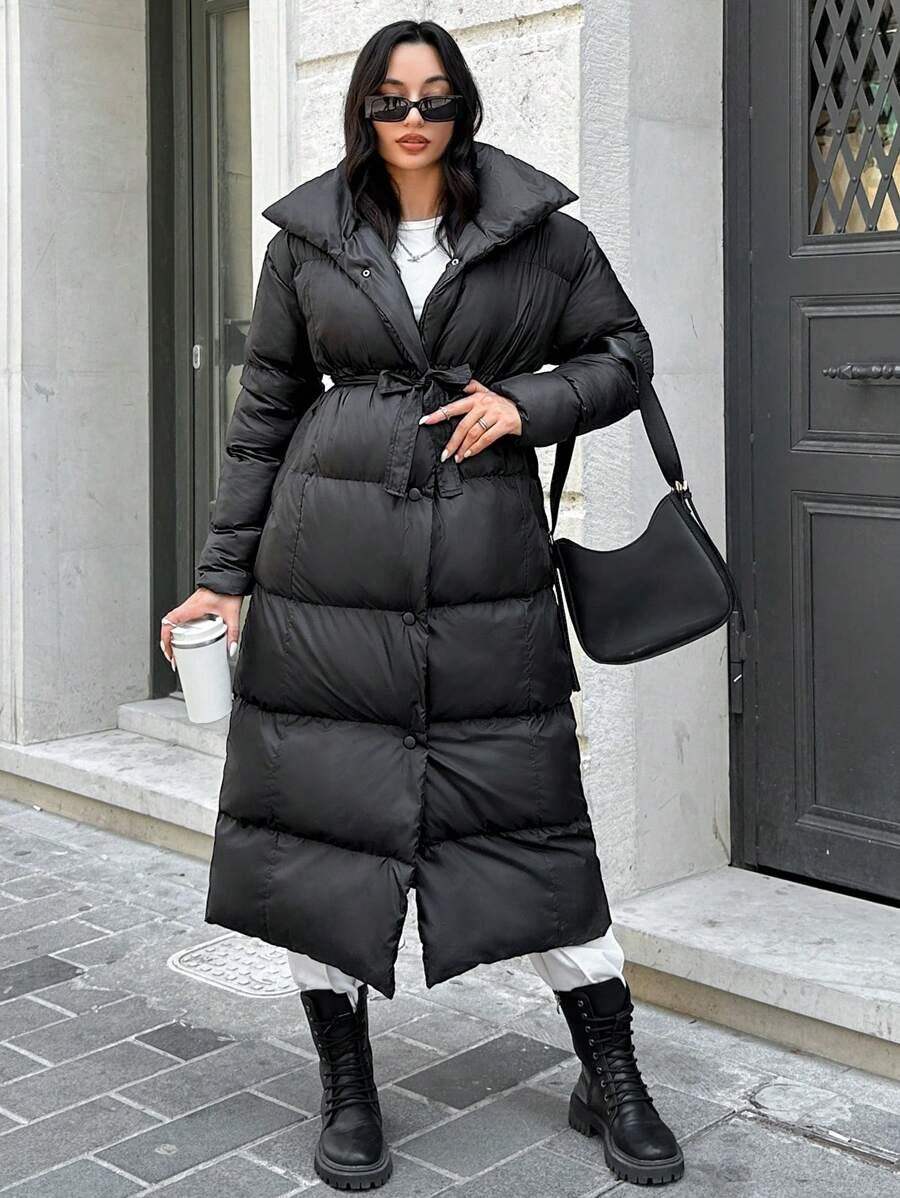 SHEIN CZARNA PIKOWANA KURTKA W01__M