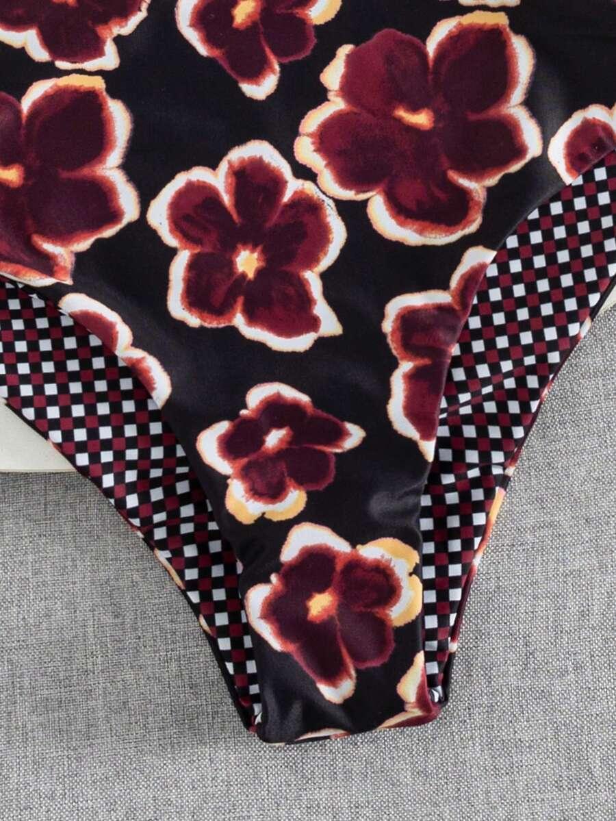 SHEIN DWUCZĘŚCIOWY STRÓJ KĄPIELOWY S09__XL