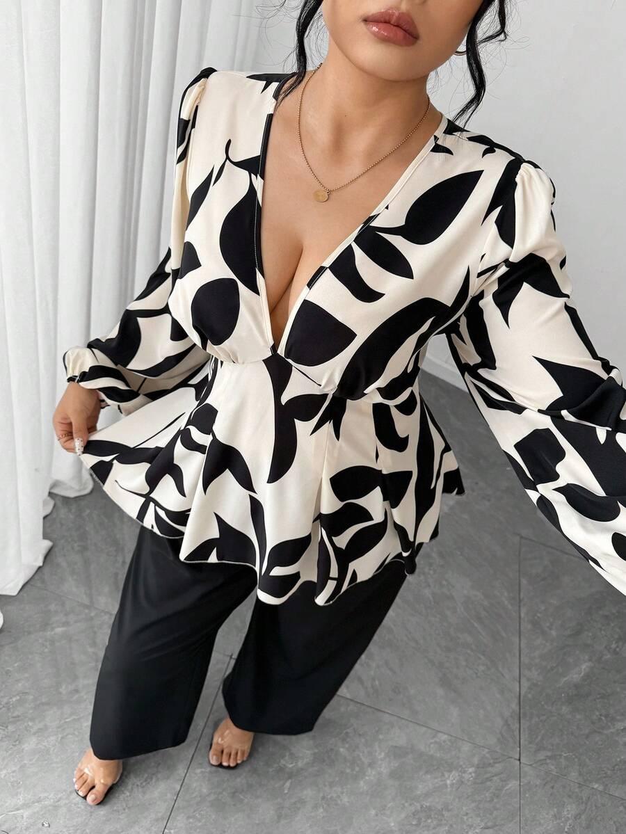 ELENZGA CZARNE SPODNIE WIDE LEG S06__46