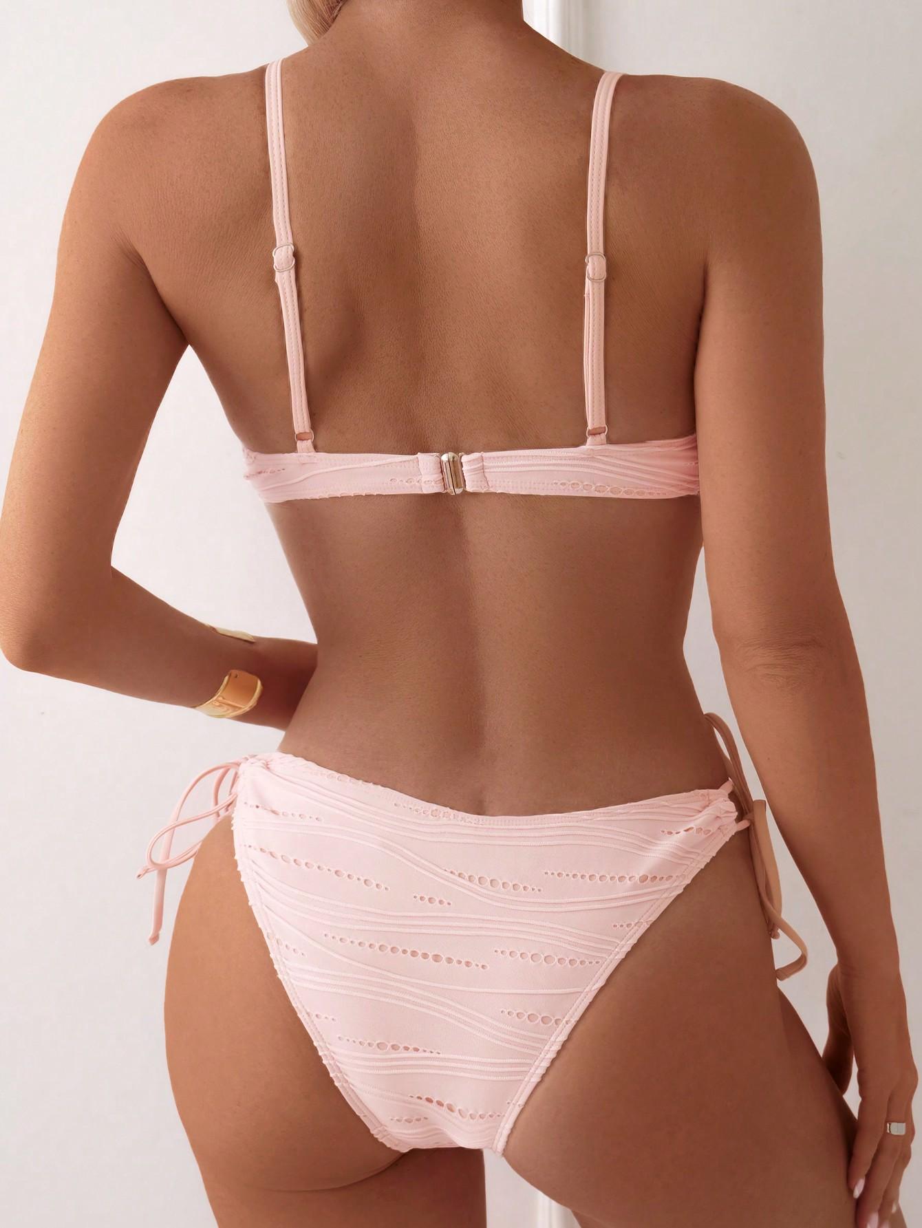 SHEIN DWUCZĘŚCIOWY STRÓJ KĄPIELOWY S09__XS