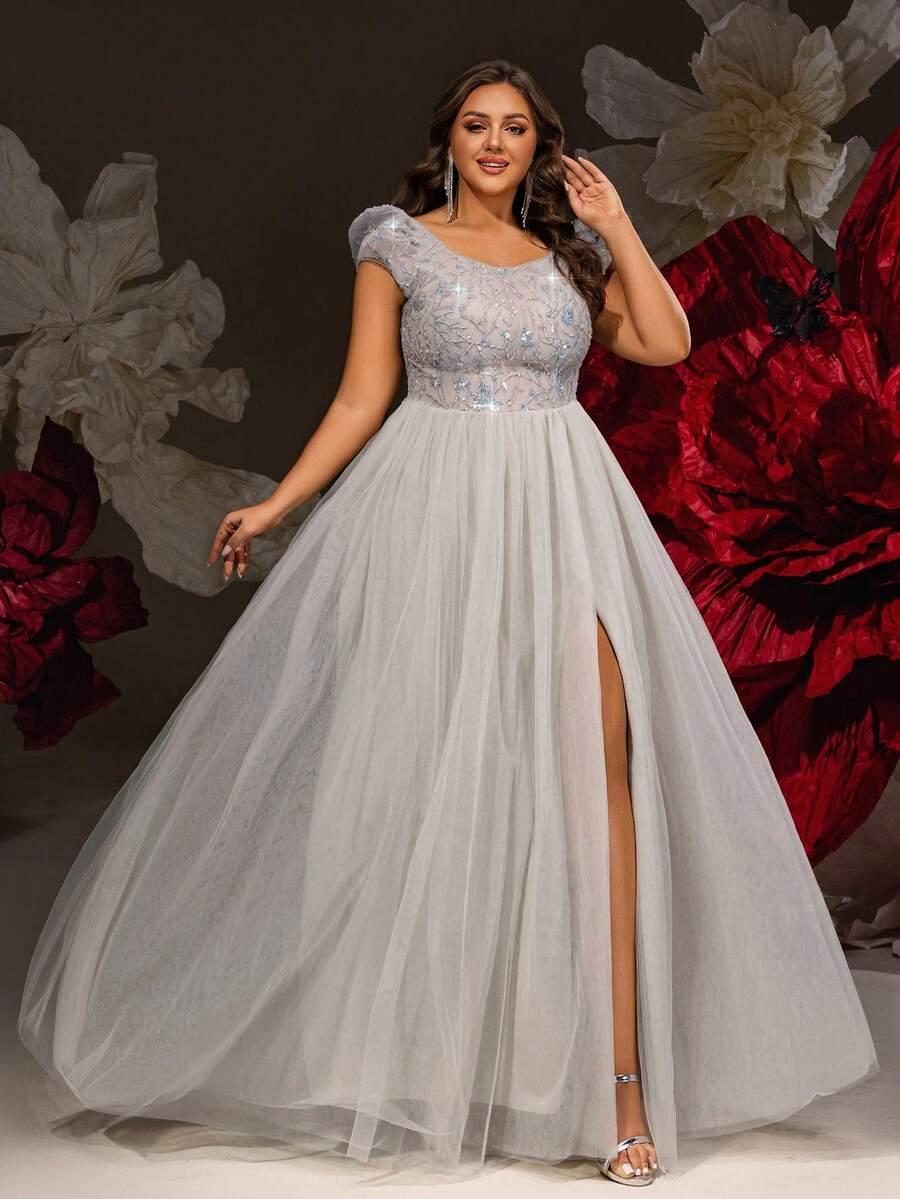 VIPGIRL SZARA MAXI SUKIENKA S06__48