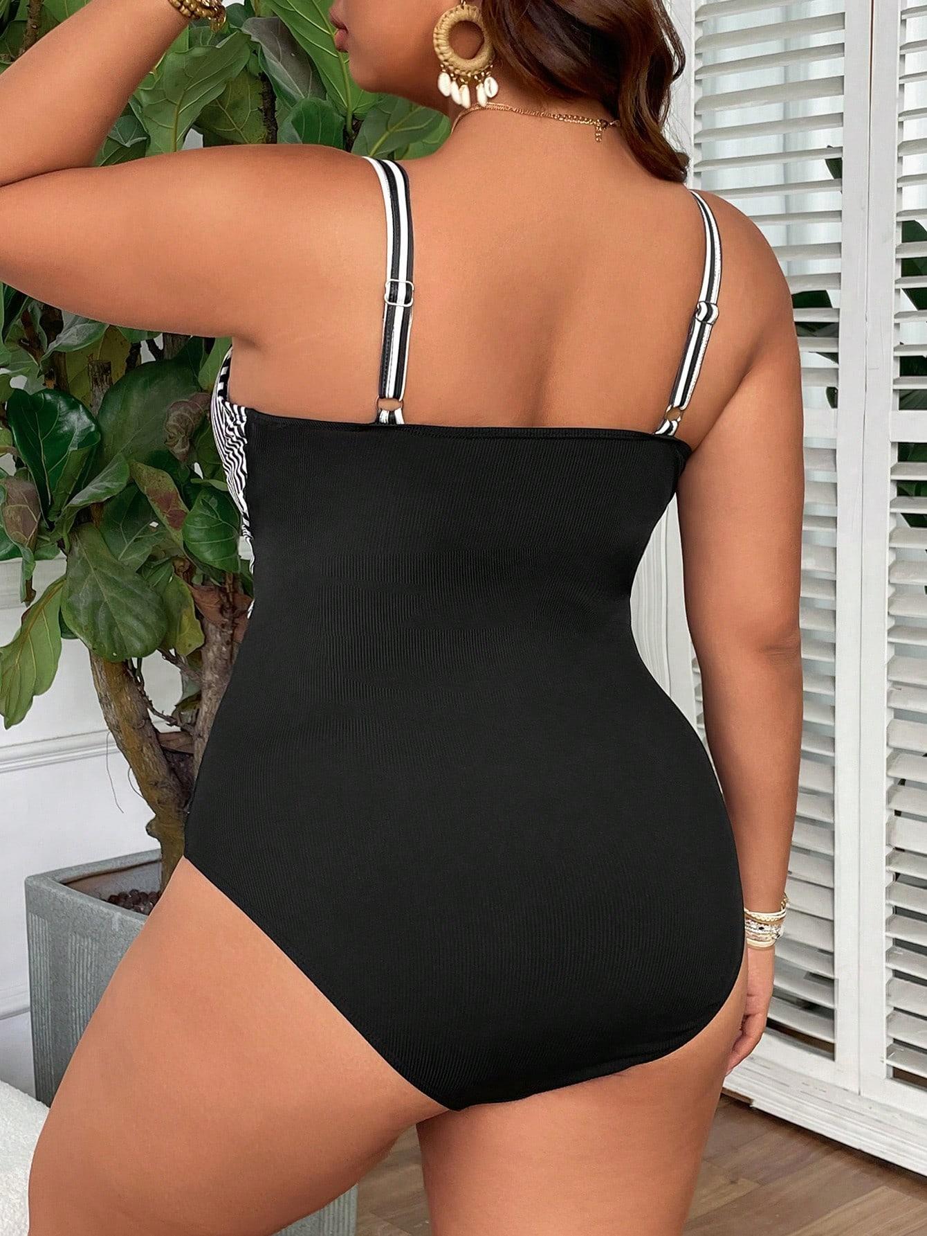 SHEIN JEDNOCZĘŚCIOWY STRÓJ KĄPIELOWY S09__52