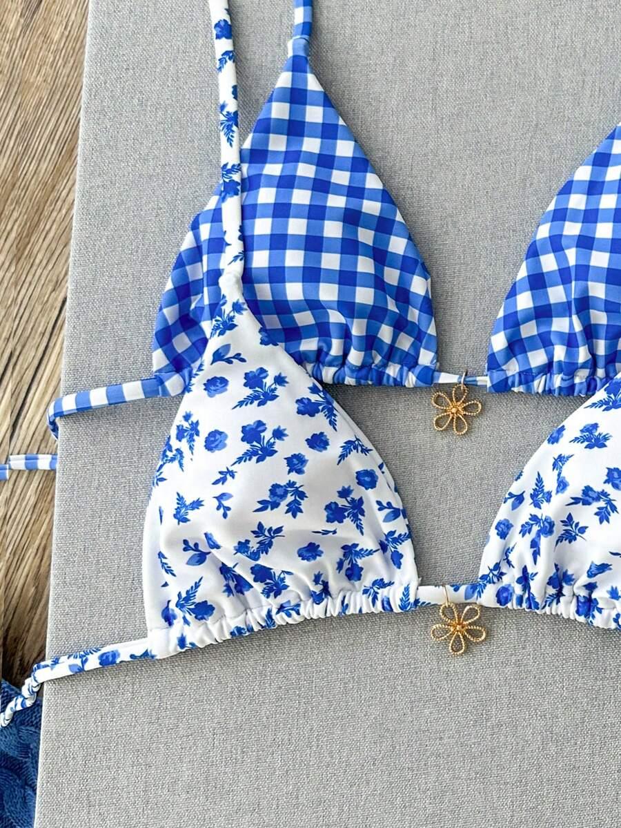 ELAVELLE DWUCZĘŚCIOWY STRÓJ KĄPIELOWY WZÓR 2-PACK S09__S