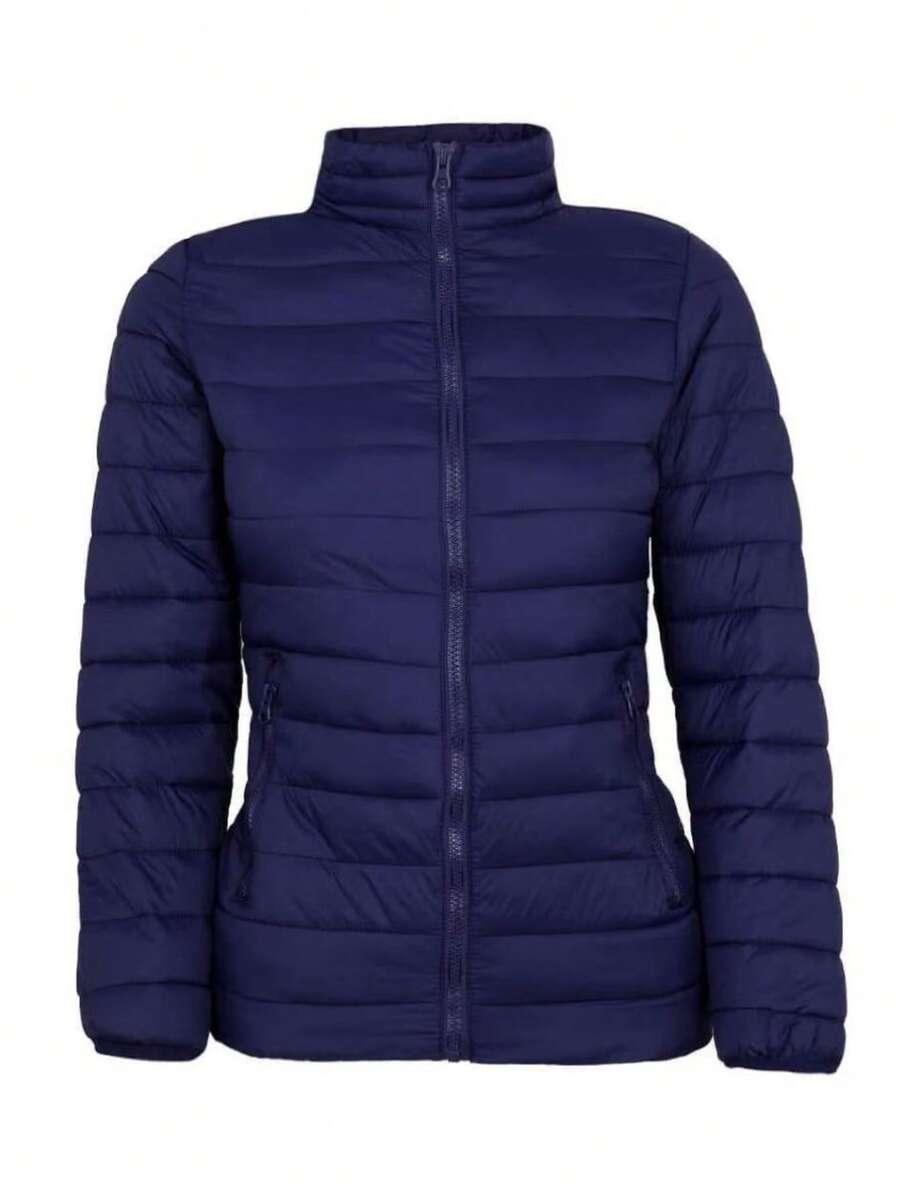SHEIN NIEBIESKA PIKOWANA KURTKA W01__L