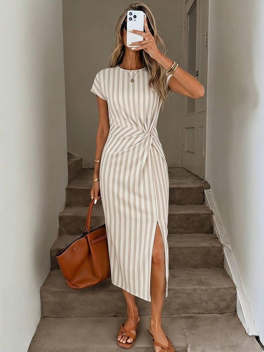 SHEIN SUKIENKA KRÓTKI RĘKAW S06__S