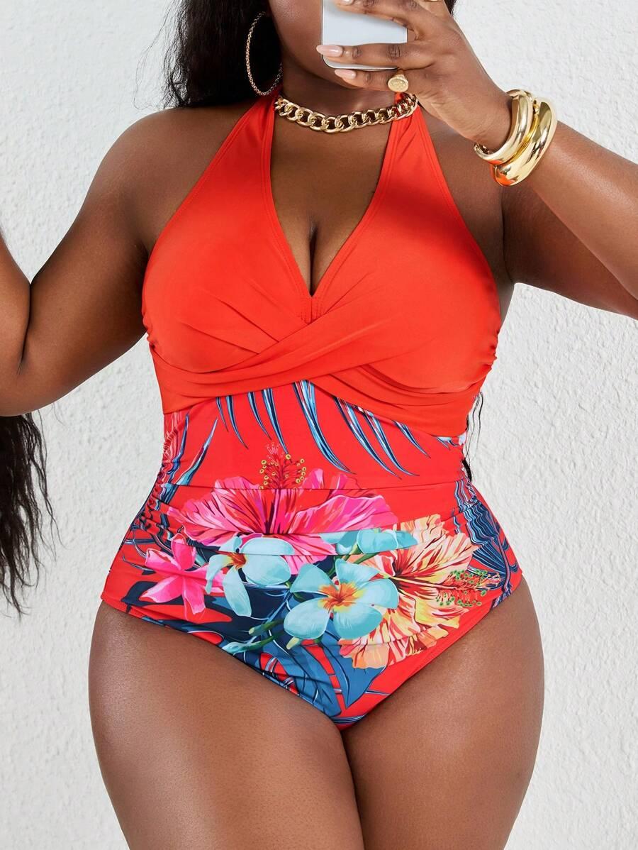 SHEIN JEDNOCZĘŚCIOWY STRÓJ KĄPIELOWY S09__52