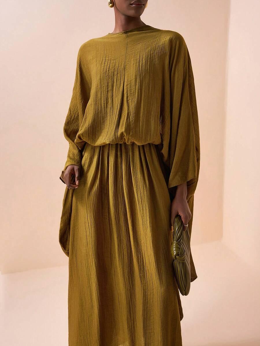 ZIVAH ZIELONA MAXI SUKIENKA S06__XL