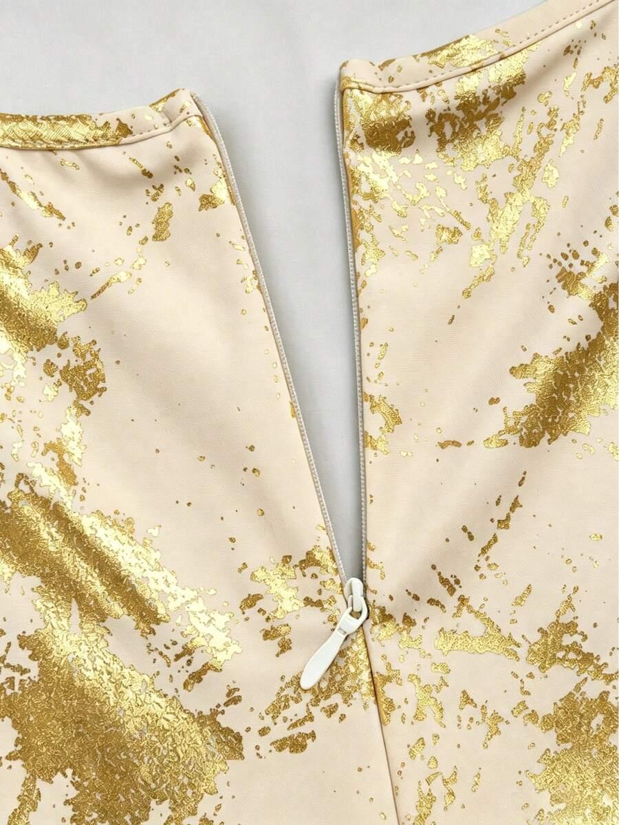 SHEIN MAXI SUKIENKA ODKRYTE PLECY S06__XL