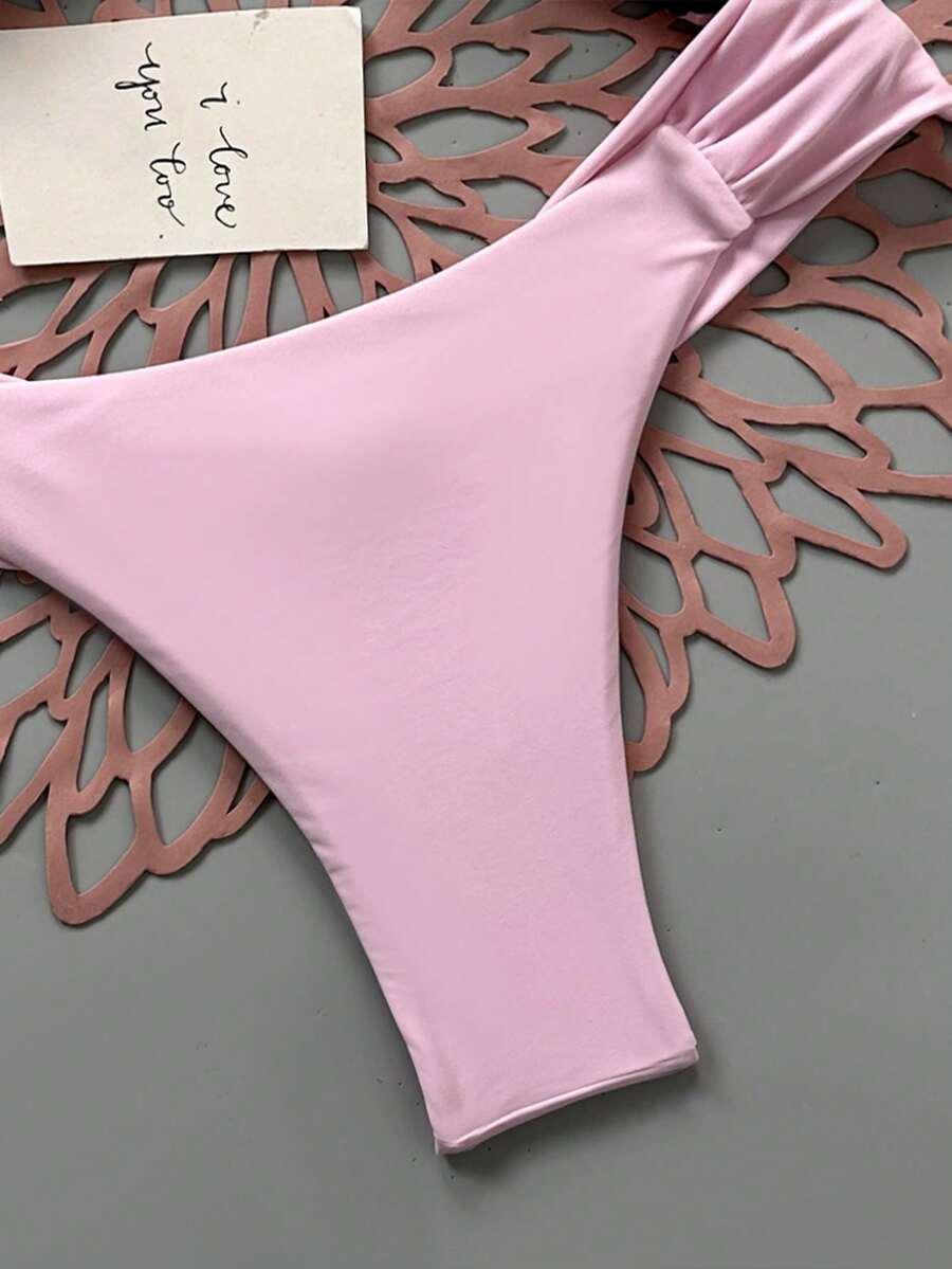 SHEIN DWUCZĘŚCIOWY STRÓJ KĄPIELOWY WZÓR S09__L