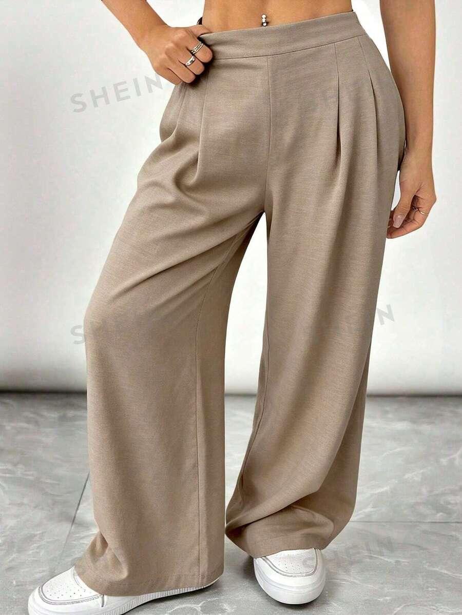 SHEIN NIEBIESKIE SPODNIE CASUAL PK01__48