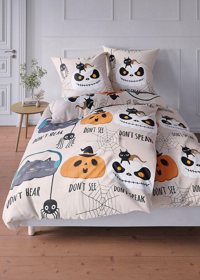 POSZEWKA NA PODUSZKĘ DYNIA PAJĘCZYNA HALLOWEEN PK01__80X80