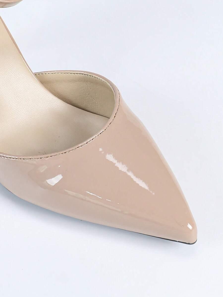 SHEIN BEŻOWE CZÓŁENKA SZPIC S06__41