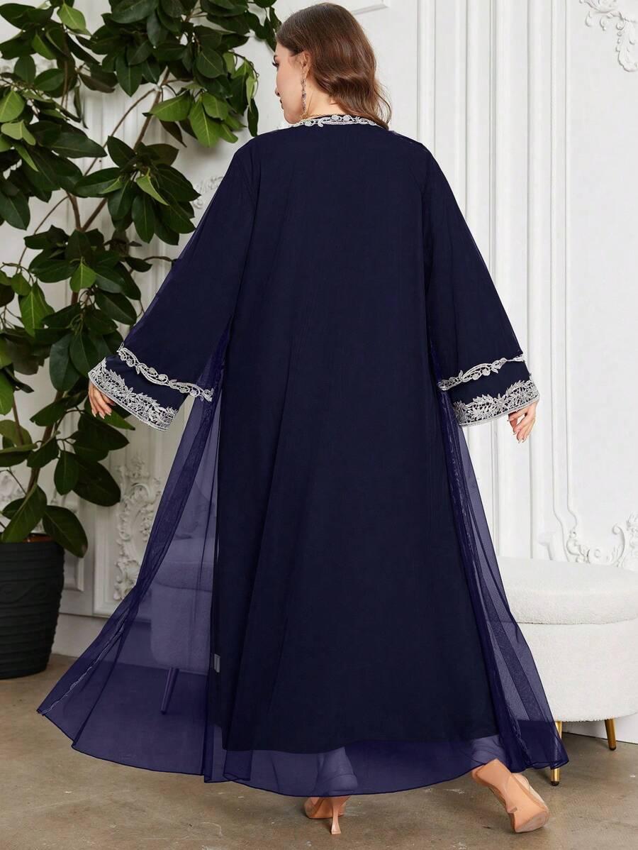 SHEIN MAXI SUKIENKA ZDOBIENIE S06__XXL