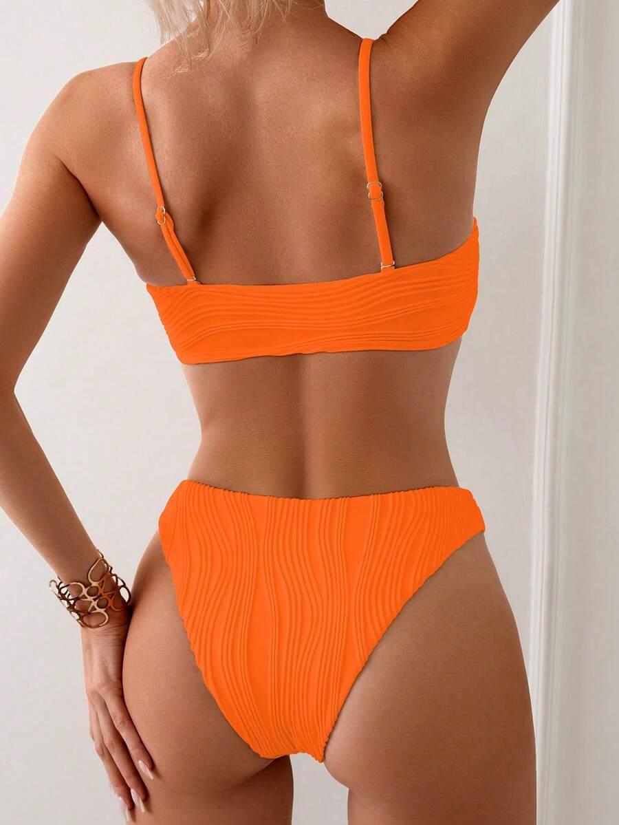 SHEIN DWUCZĘŚCIOWY STRÓJ KĄPIELOWY S09__M