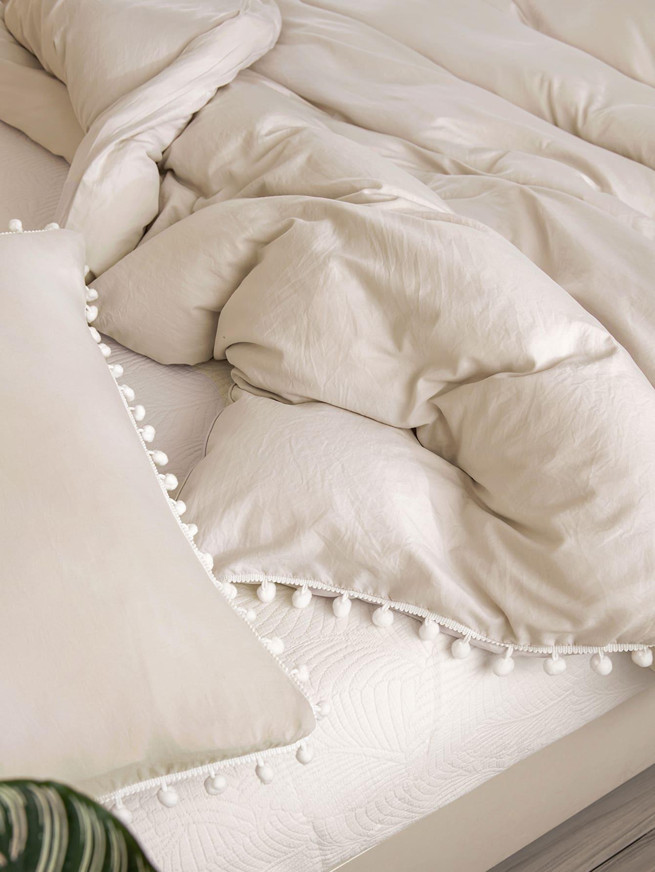 SHEIN BEŻOWY KOMPLET POSZEWEK S07__200X230CM