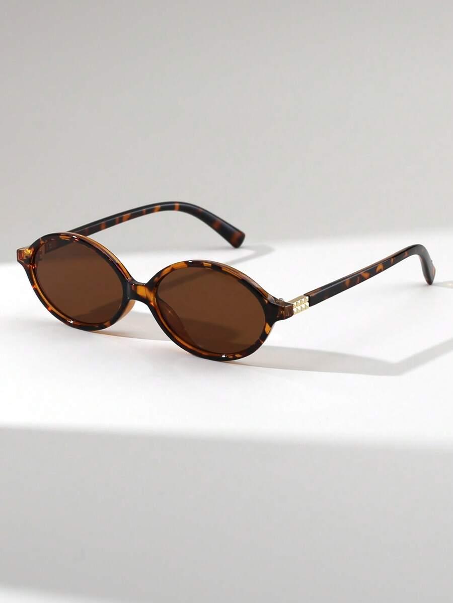 SHEIN OKULARY PRZECIWSŁONECZNE ANIMAL PRINT S07