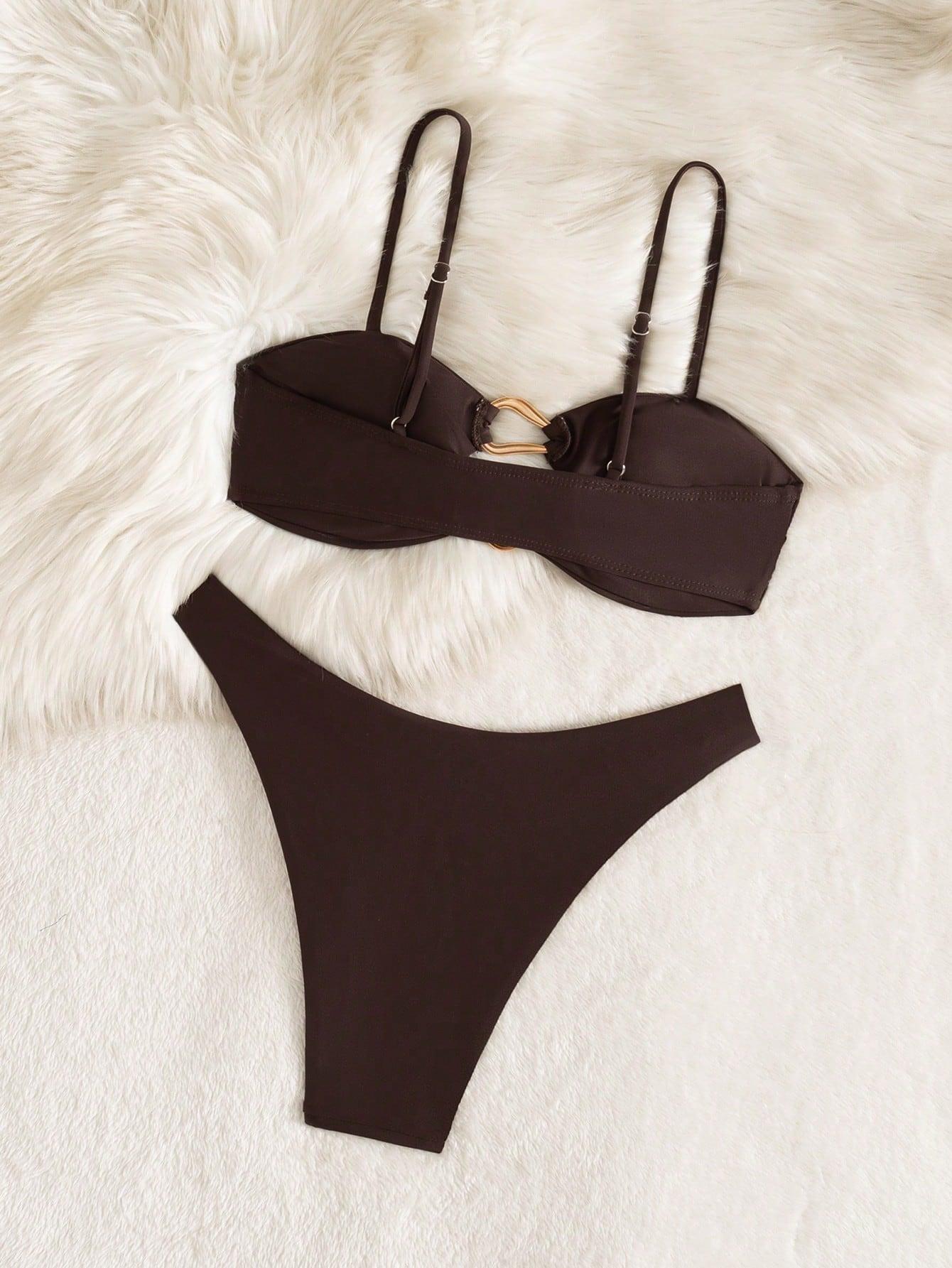 SHEIN DWUCZĘŚCIOWY STRÓJ KĄPIELOWY S09__S