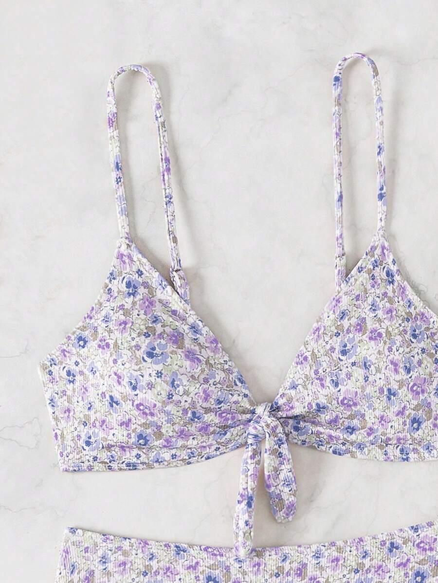 SHEIN DWUCZĘŚCIOWY STRÓJ KĄPIELOWY S09__M