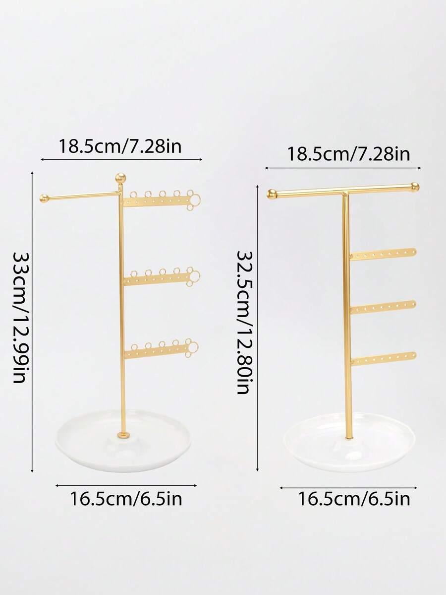 SHEIN BIAŁY STOJAK NA BIŻUTERIĘ S07__32,5X18,5