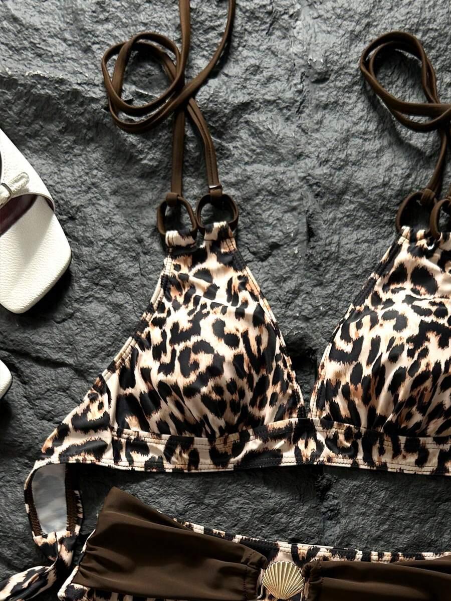 BONVOYETTE DWUCZĘŚCIOWY STRÓJ KĄPIELOWY ANIMAL PRINT S09__S