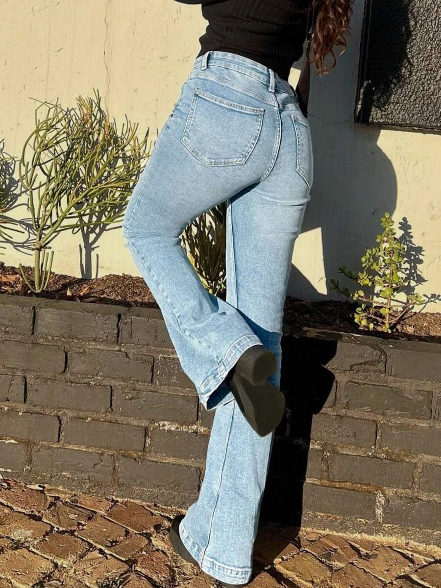 MYOURSA NIEBIESKIE SPODNIE JEANS S06__M