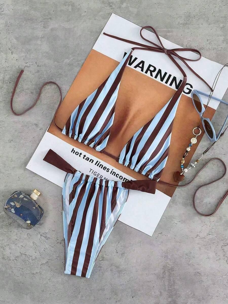 SHEIN KOSTIUM KĄPIELOWY DWUCZĘŚCIOWY S09__M
