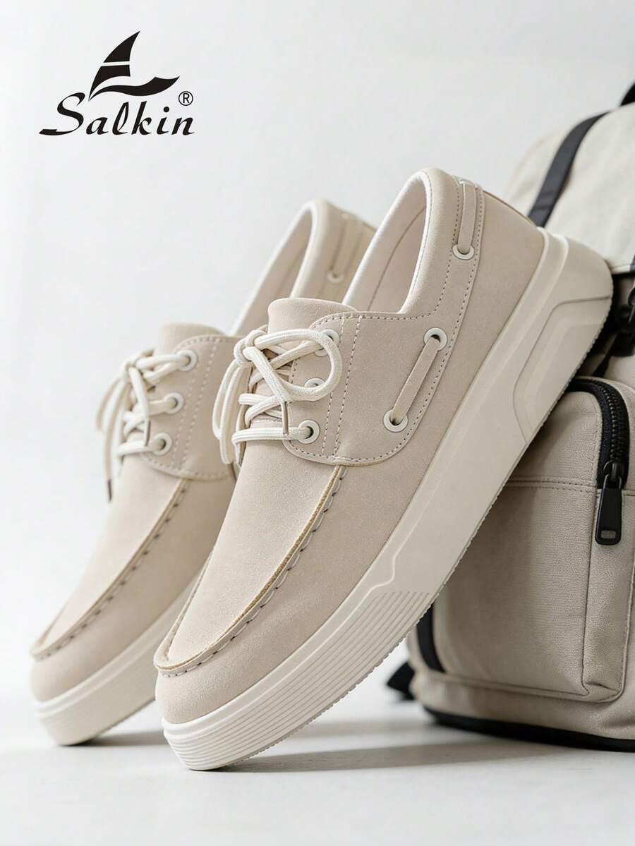 SHEIN BEŻOWE BUTY IMITACJA ZAMSZU S06__40
