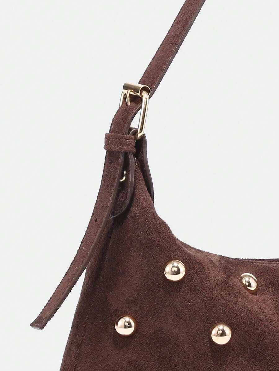 SHEIN BRĄZOWA TOREBKA NA RAMIĘ S07__29X17