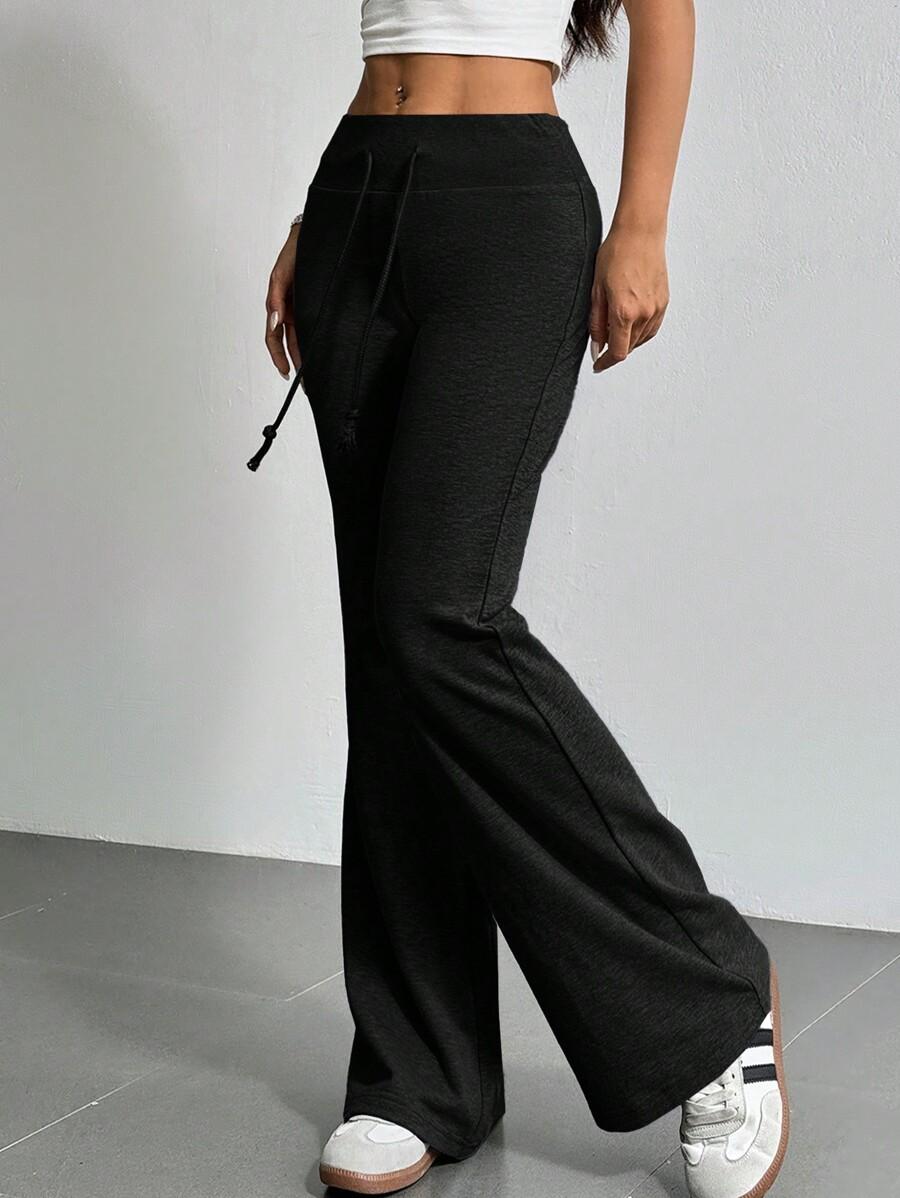 SHEIN CZARNE SPODNIE DRESOWE S06__XXS