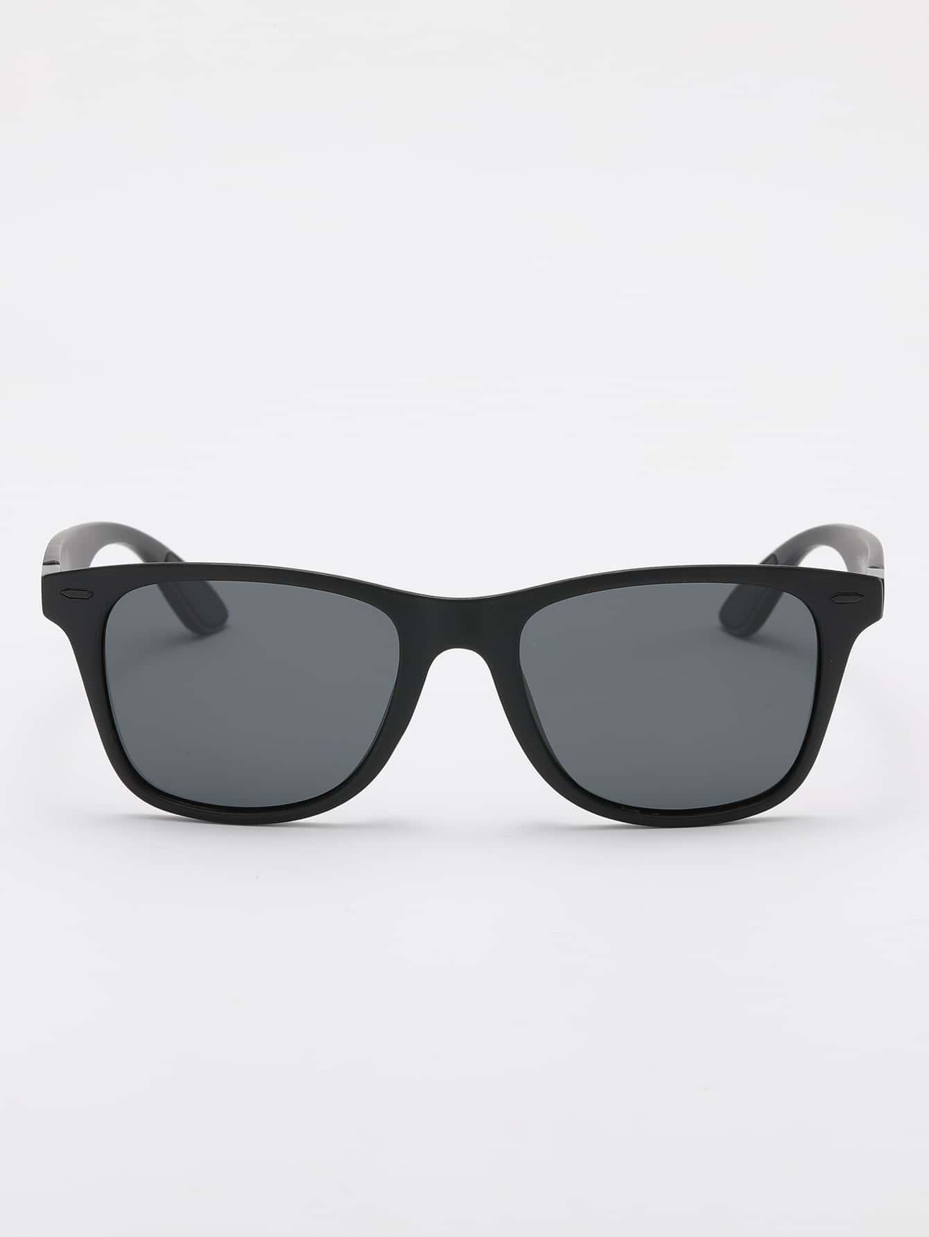 SHEIN CZARNE OKULARY PRZECIWSŁONECZNE S07