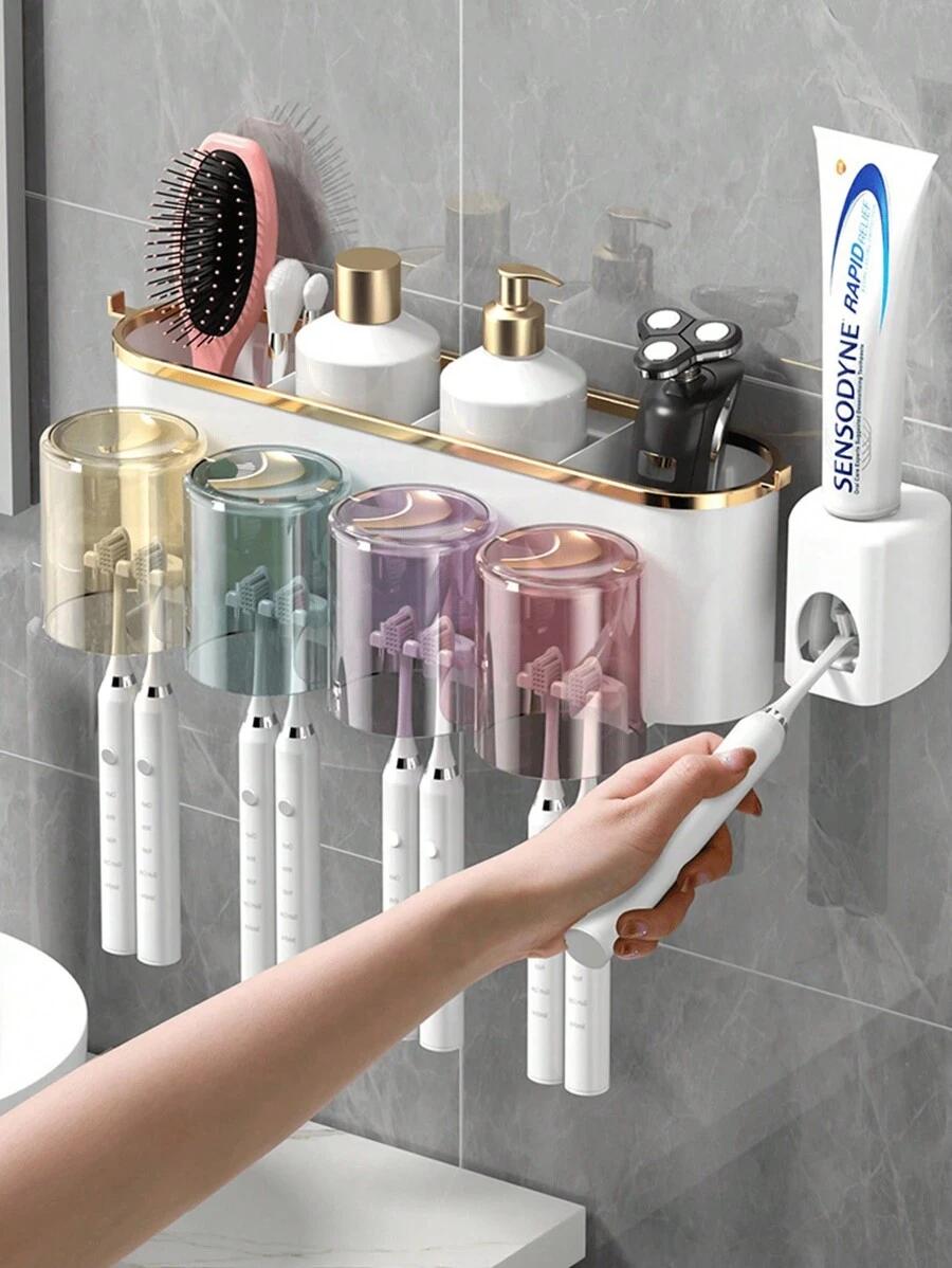 SHEIN ORGANIZER NA SZCZOTECZKI DO ZĘBÓW DOZOWNIK S07__30X10X7