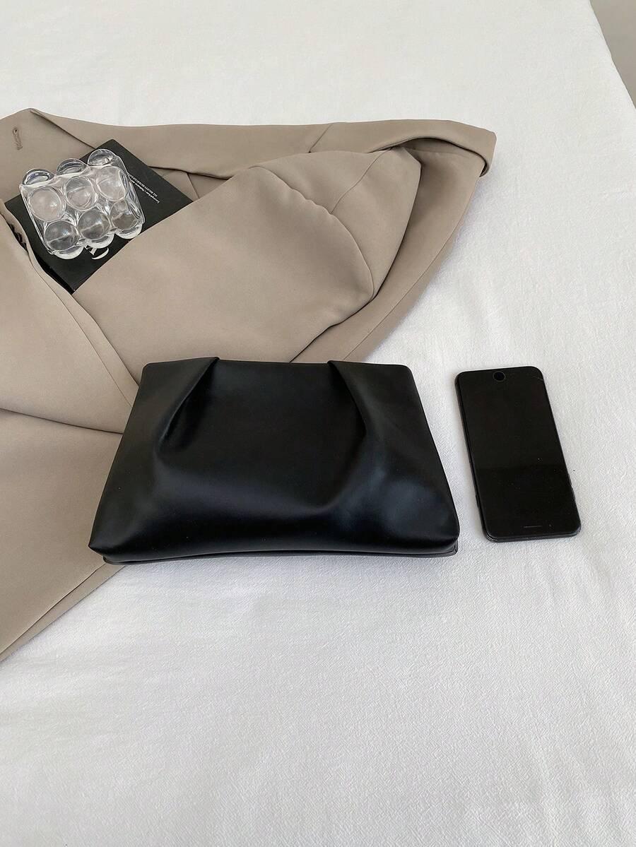 SHEIN CZARNA TOREBKA KOPERTÓWKA S07__26X16X4