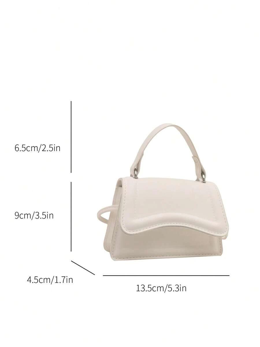 SHEIN BIAŁA MINI TOREBKA S07__13,5X9