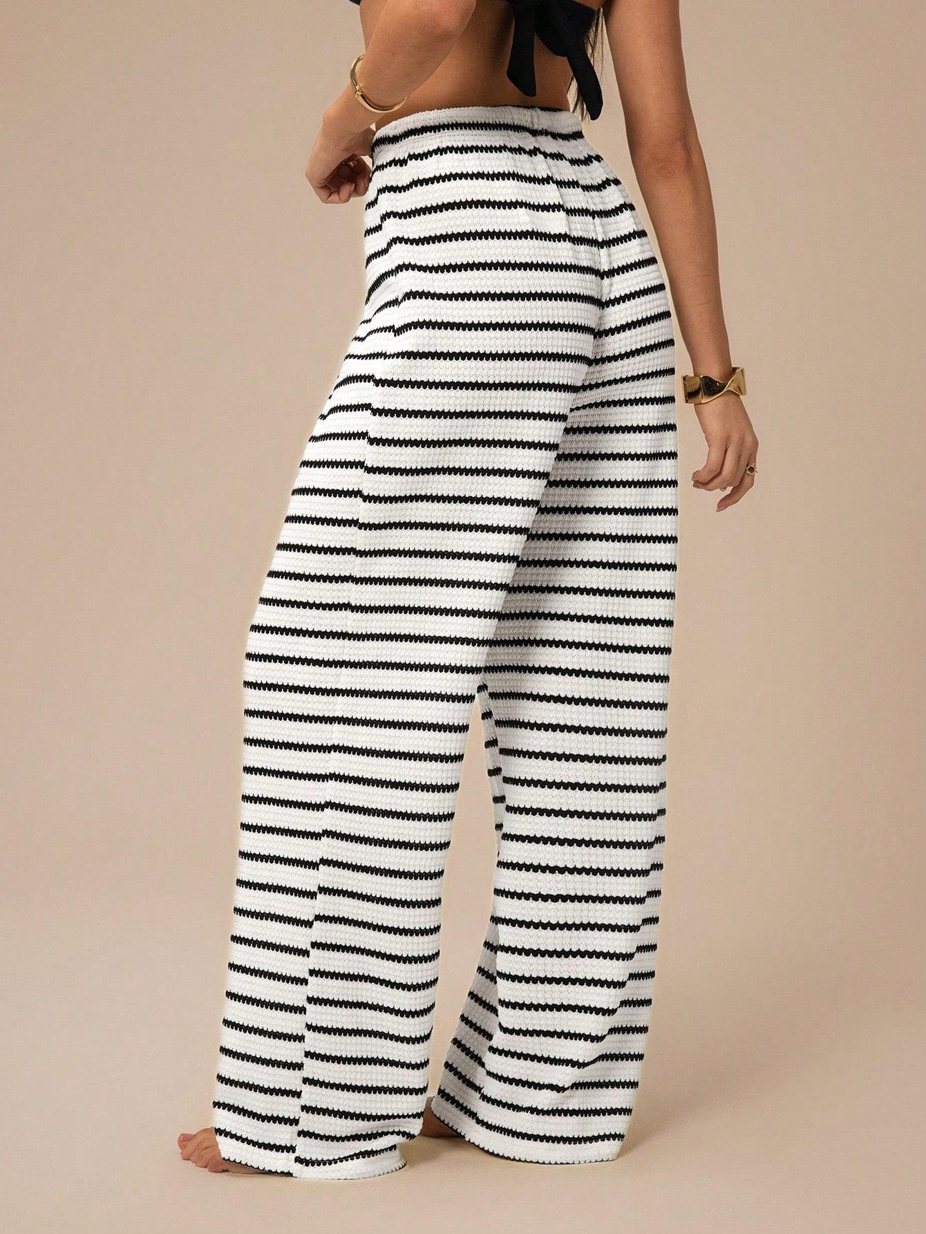 SHEIN SPODNIE CASUAL PASKI S09__M