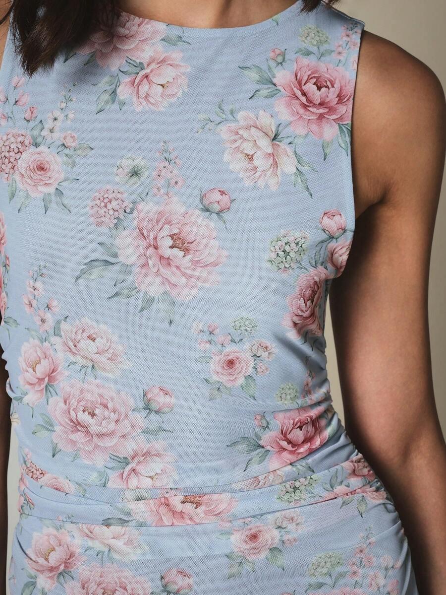 SHEIN SUKIENKA WZÓR KWIATY S06__S