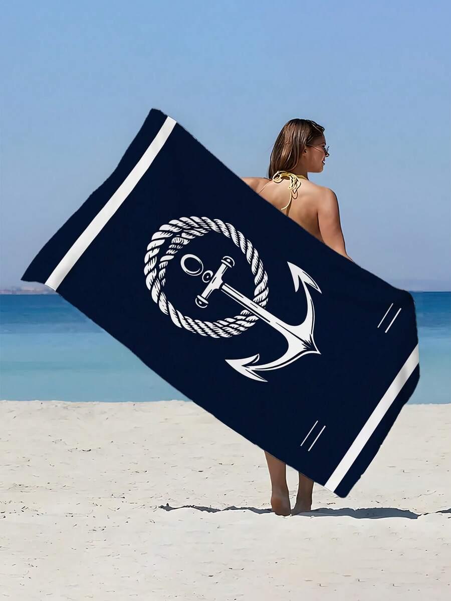 SHEIN RĘCZNIK PLAŻOWY WZÓR S07__90X180CM