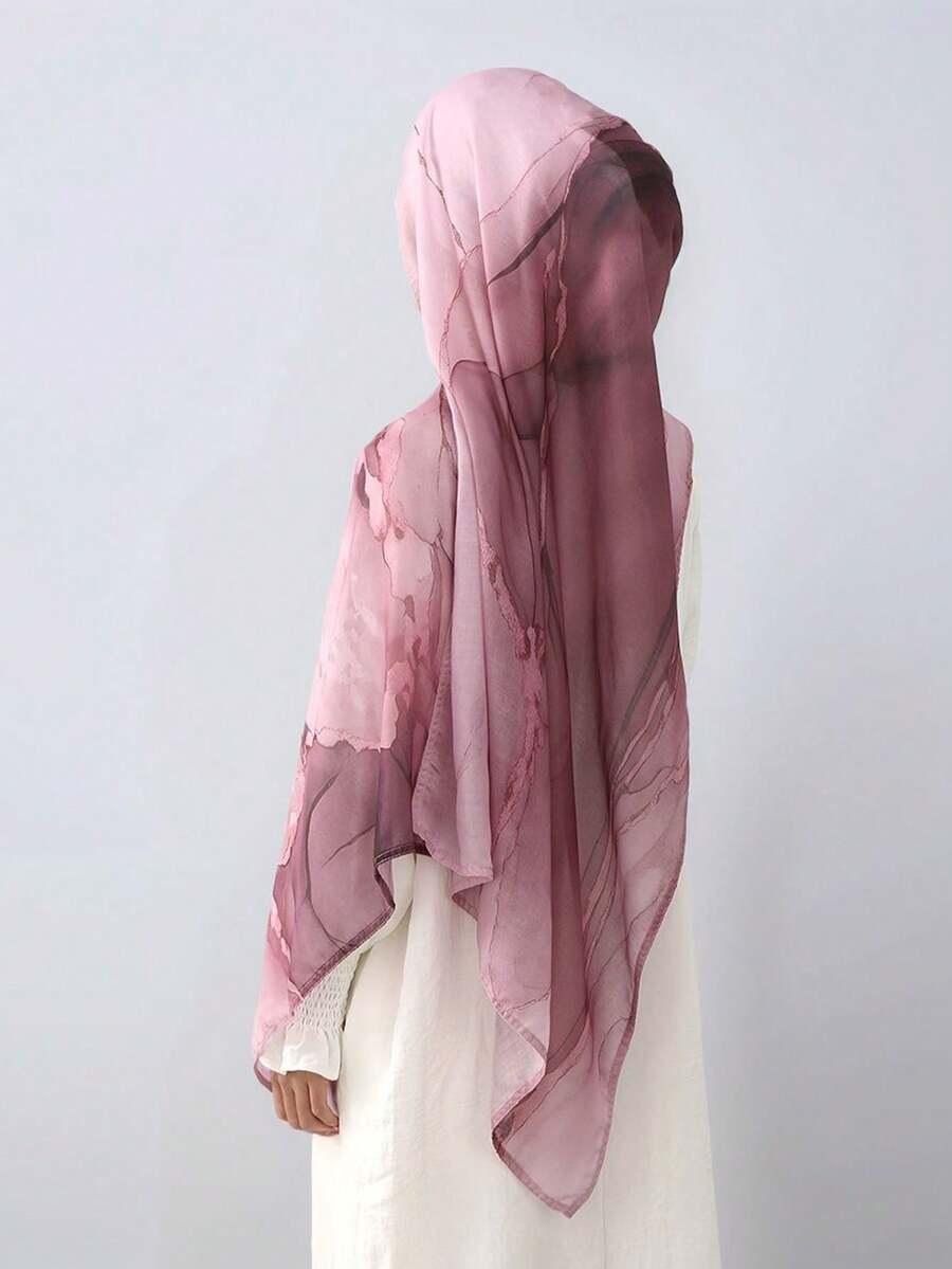 SHEIN CHUSTA NA GŁOWĘ WZÓR S07__180X70
