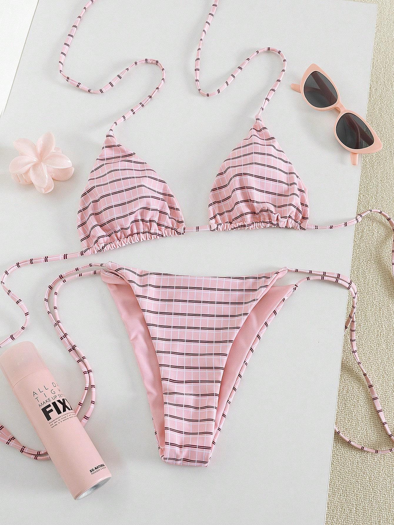 SHEIN DWUCZĘŚCIOWY STRÓJ KĄPIELOWY S09__S