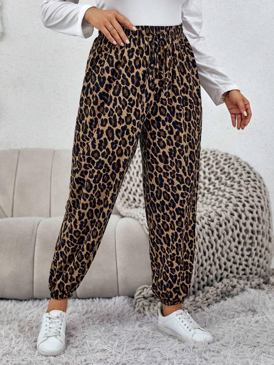 SHEIN SPODNIE ANIMAL PRINT S06__48