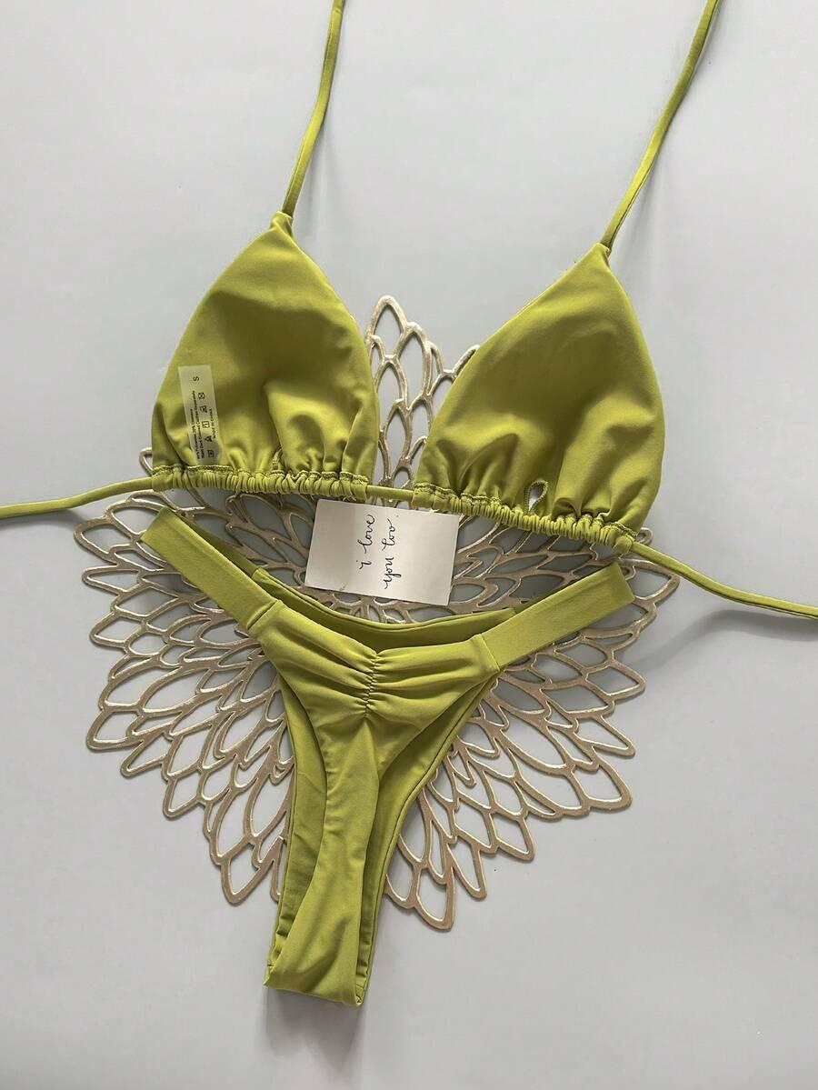 SHEIN DWUCZĘŚCIOWY STRÓJ KĄPIELOWY PK01__M