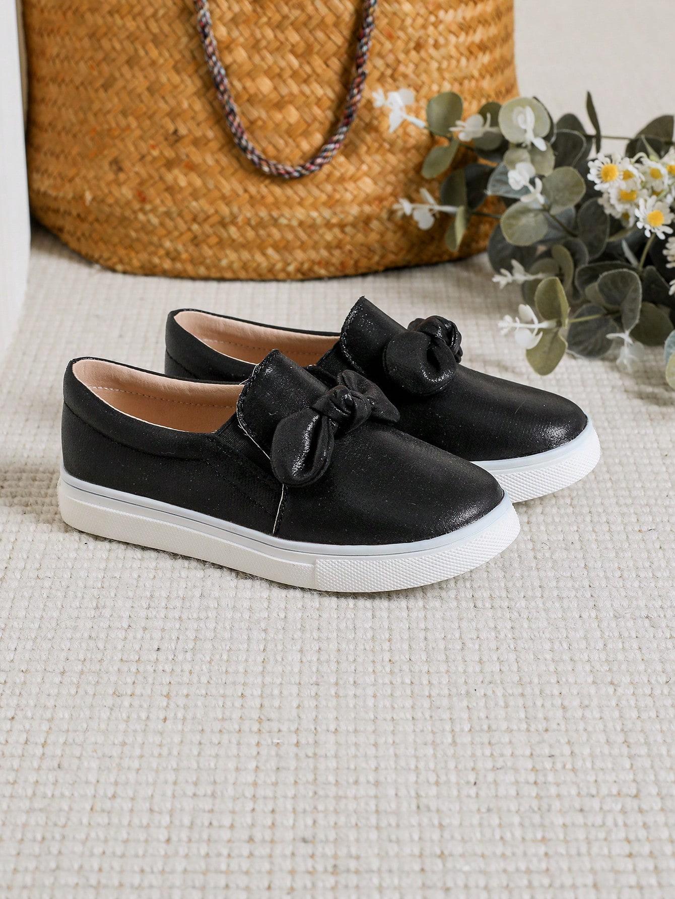 SHEIN CZARNE WSUWANE TRAMPKI KOKARDA S06__34