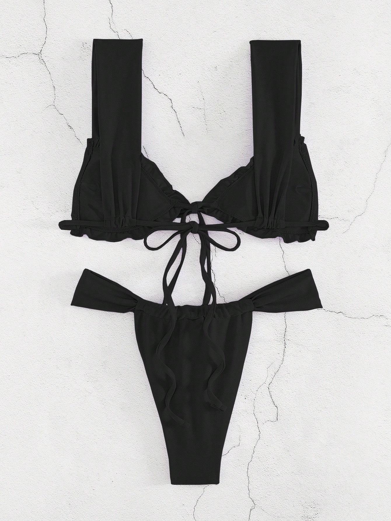 SHEIN DWUCZĘŚCIOWY STRÓJ KĄPIELOWY S09__S