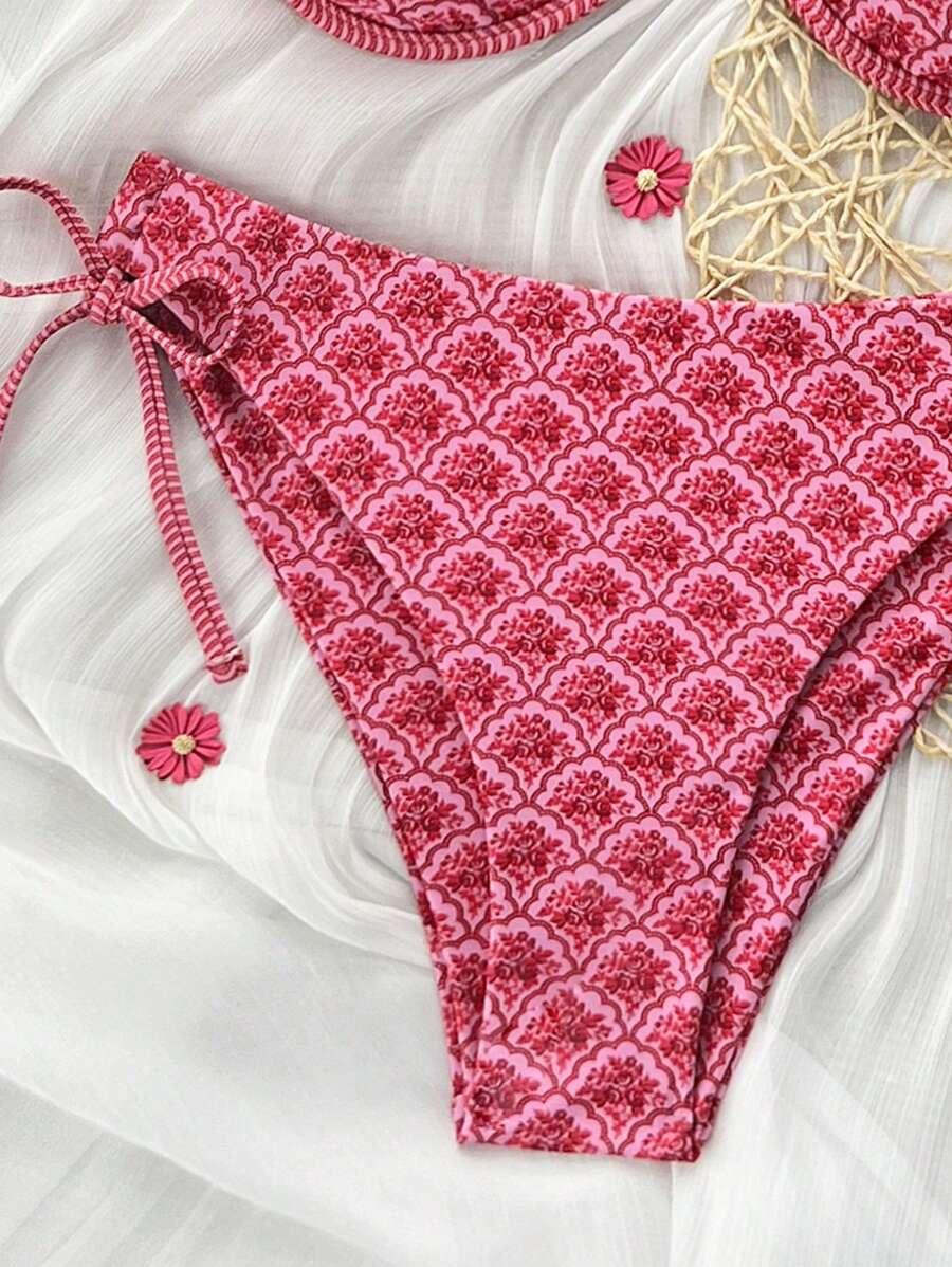 SHEIN GÓRA OD BIKINI WZÓR
