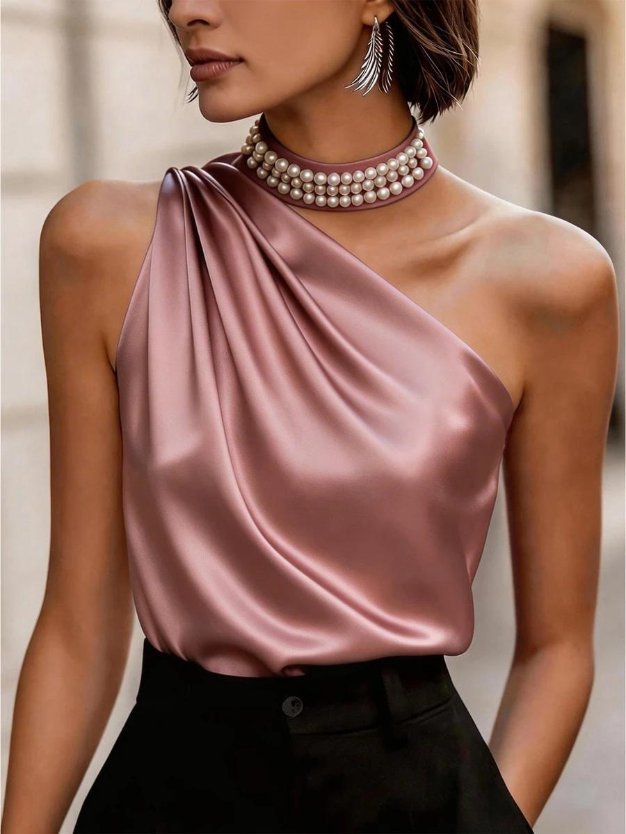 SHEIN RÓŻOWY TOP ZDOBIENIE S06__S