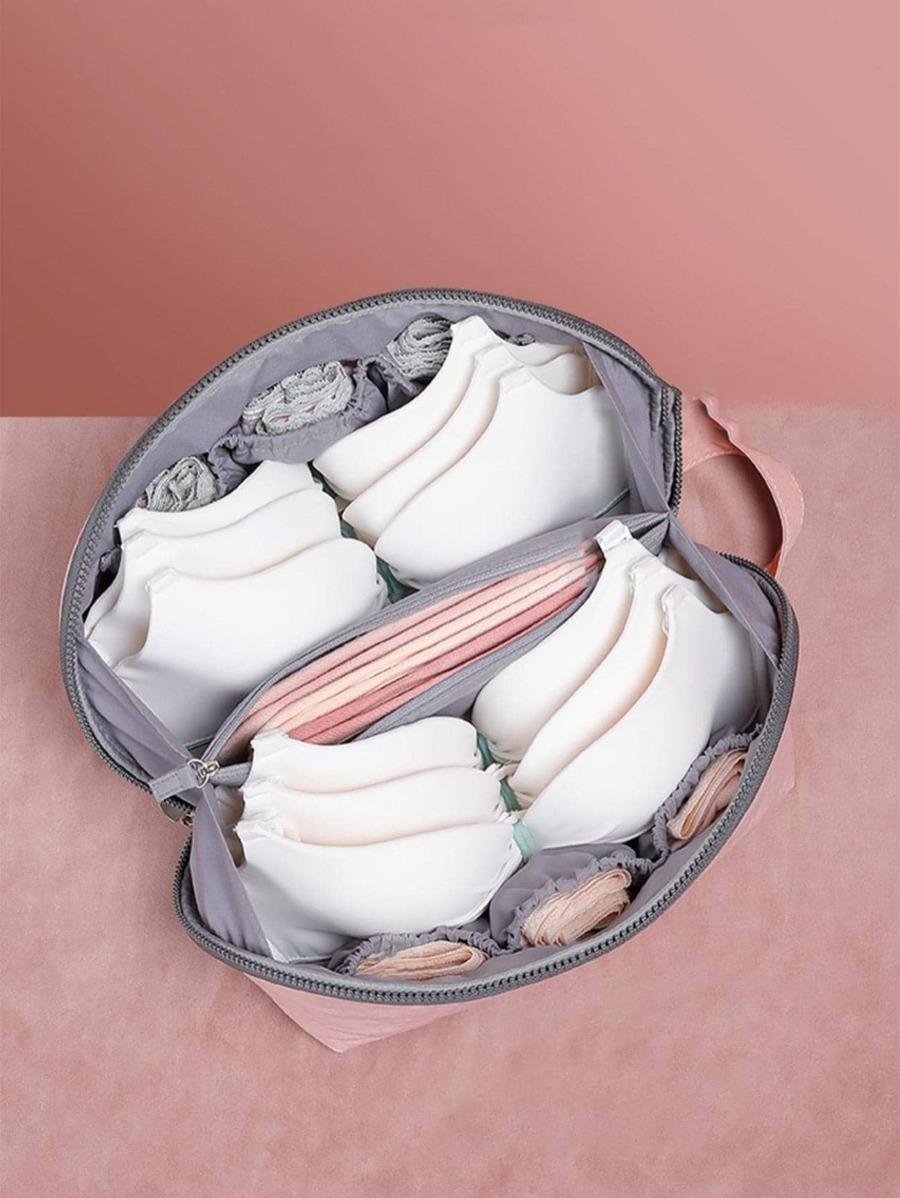 SHEIN RÓŻOWA KOSMETYCZKA NA BIUSTONOSZE S07__14X35