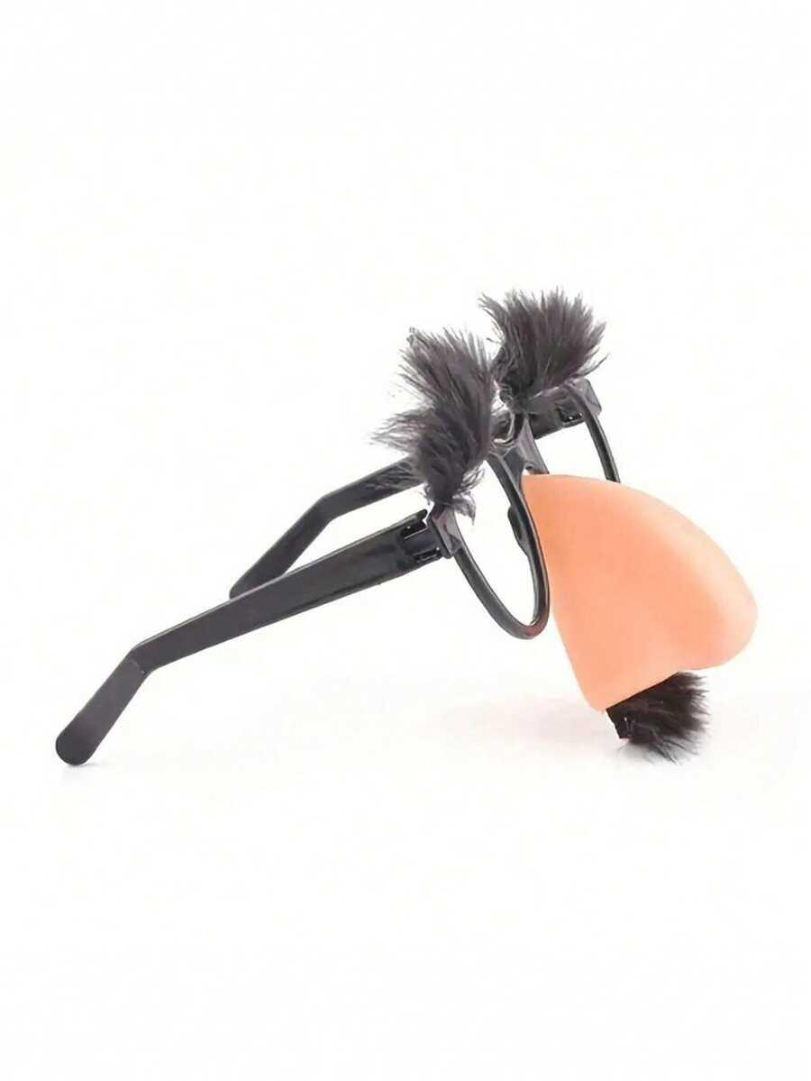 SHEIN CZARNE OKULARY KOSTIUM S07