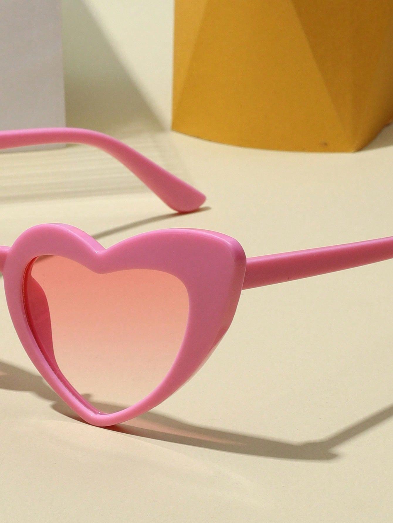SHEIN OKULARY PRZECIWSŁONECZNE SERCE S07