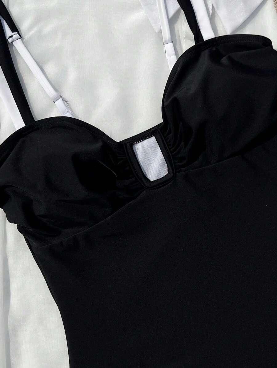 SHEIN JEDNOCZĘŚCIOWY STRÓJ KĄPIELOWY S06__XL
